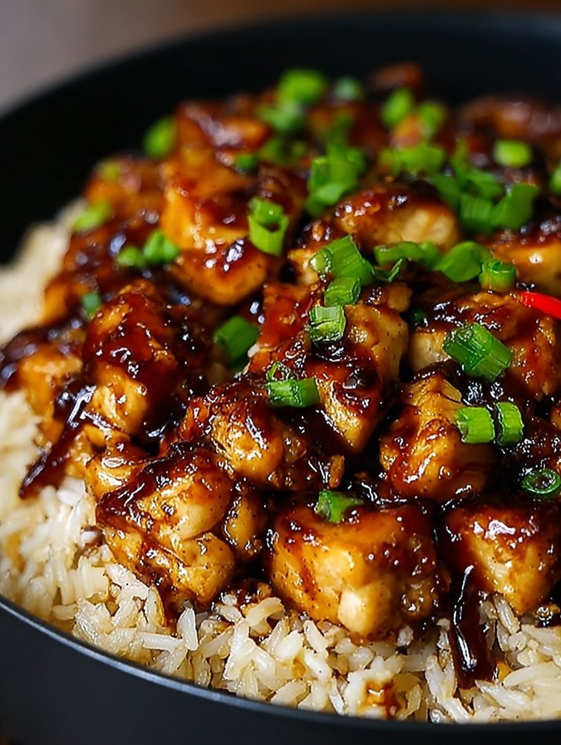 BBQ-Hähnchen und Reis image 2