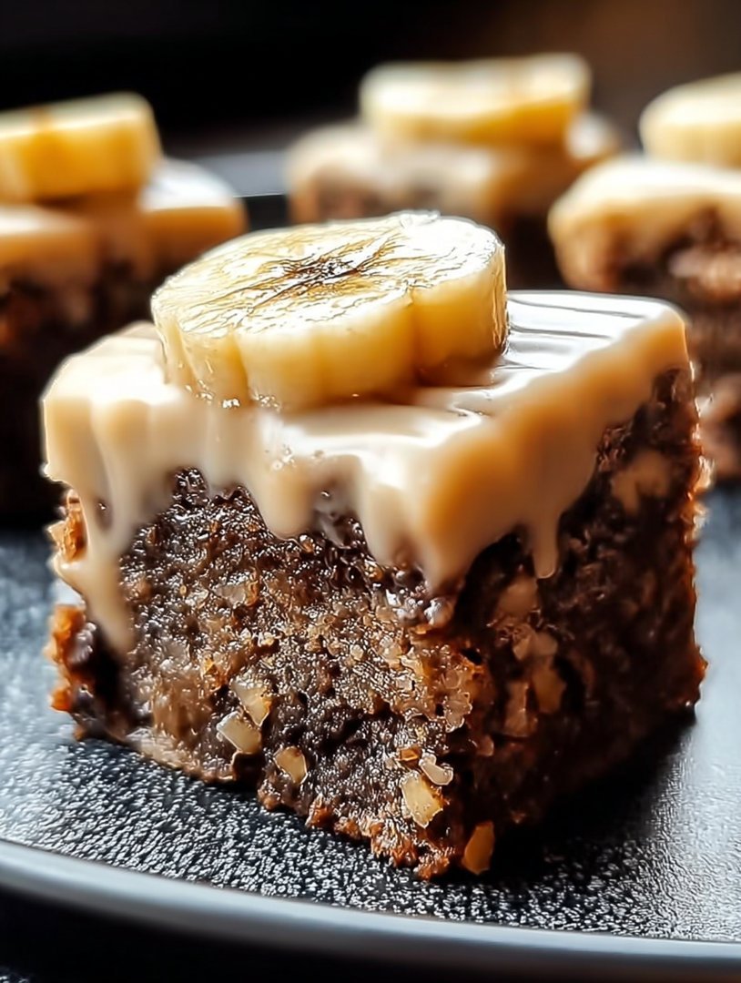 Bananenbrot-Brownies image 2