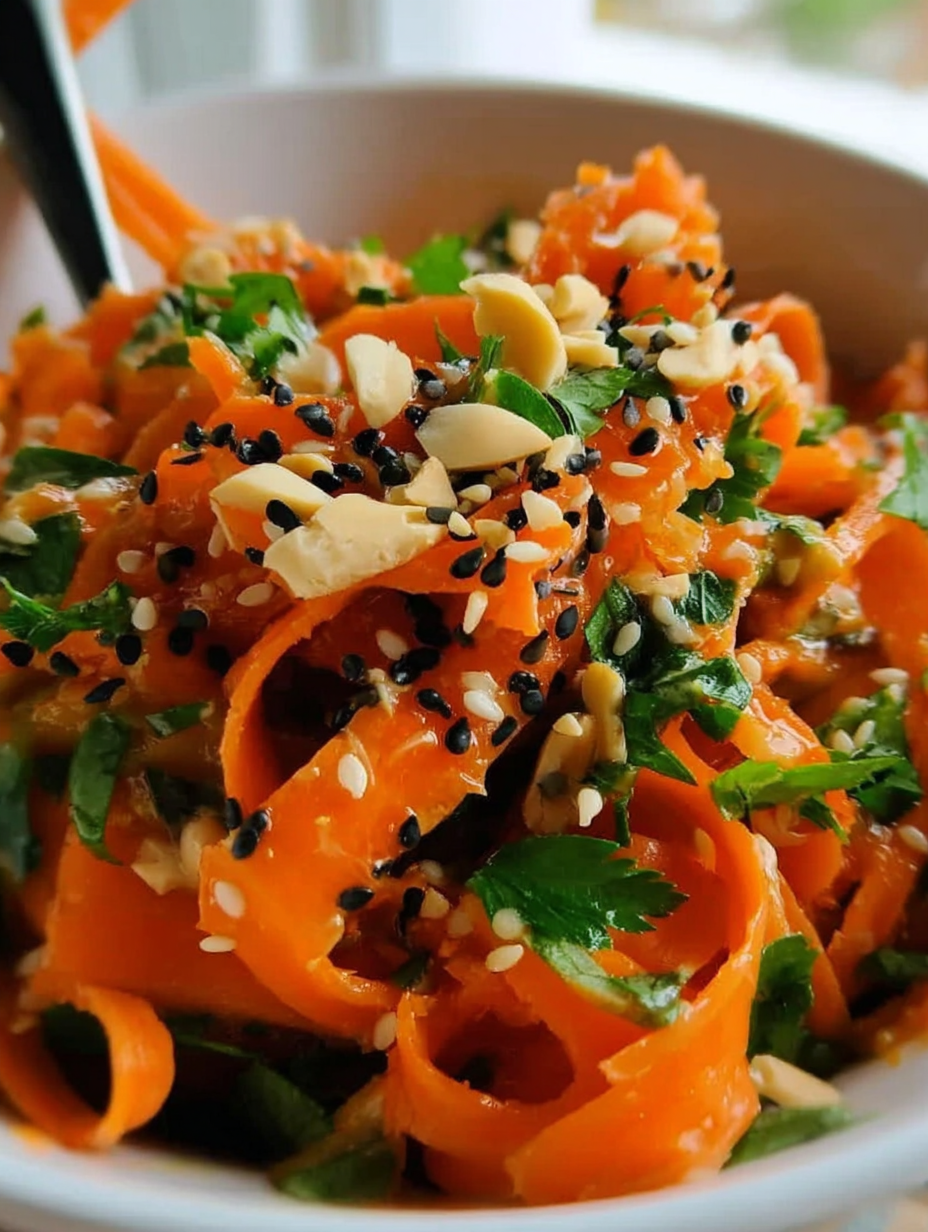 Karottensalat mit Ingwer-Sesam-Dressing image 2