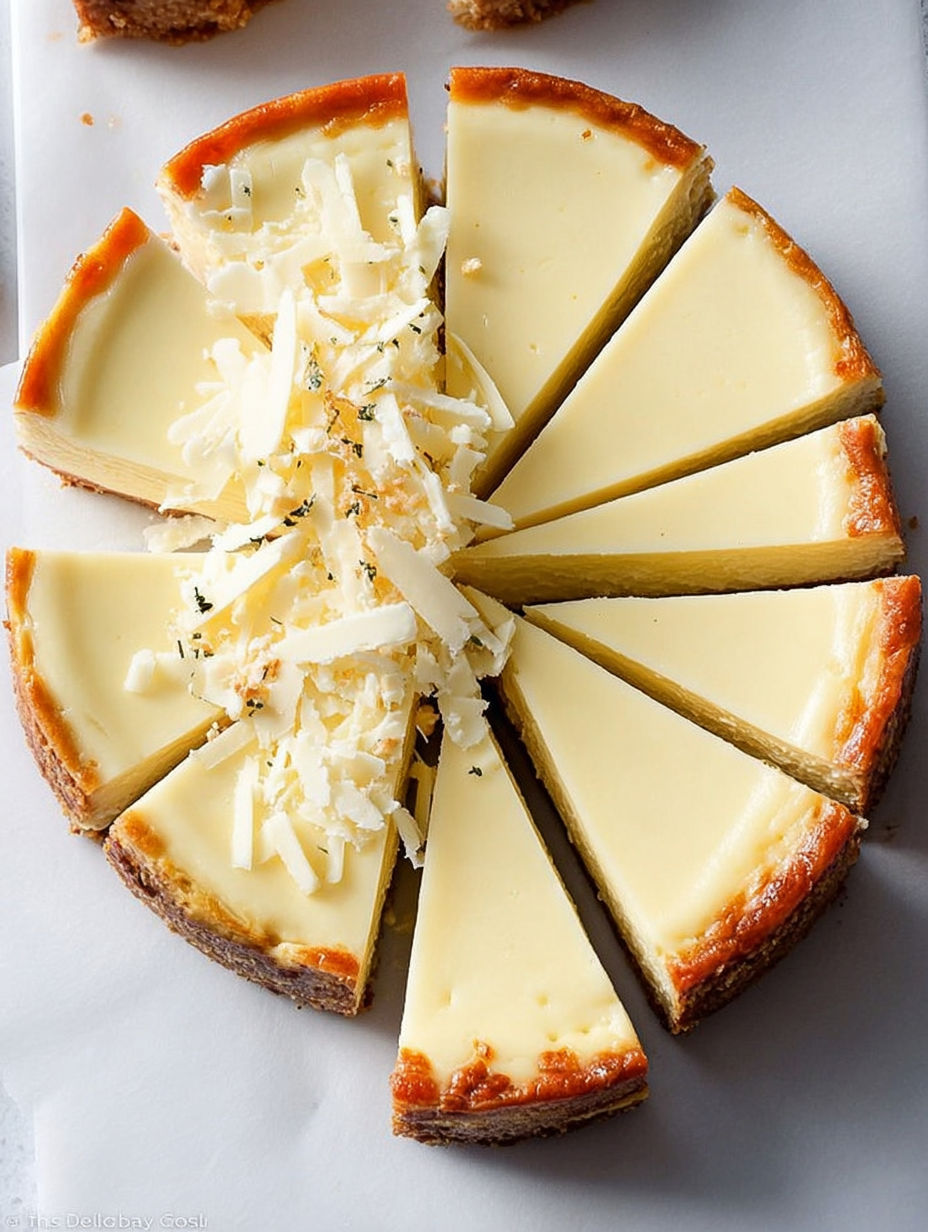 Käsekuchen mit weißer Schokolade image 2