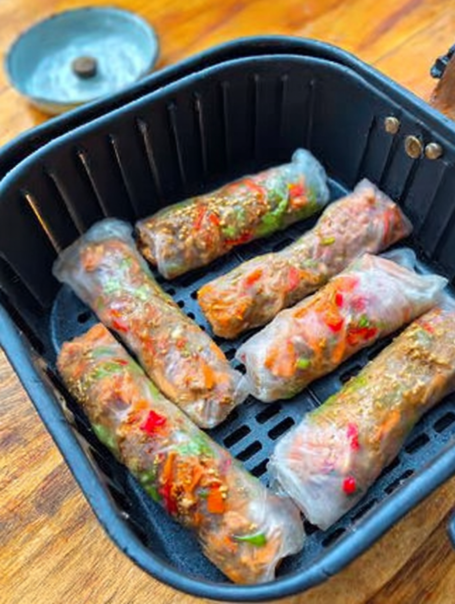 Knusprige Reispapier-Frühlingsrollen ganz einfach selbst machen image 2