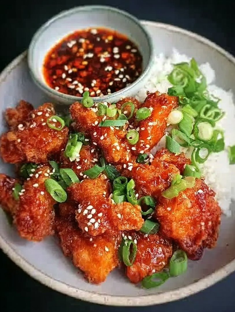 Koreanisches frittiertes Hähnchen image 2