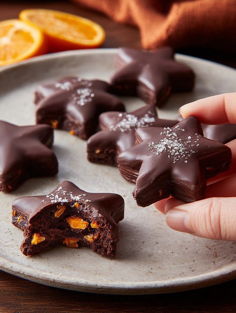 Saftige Schoko-Orangen-Sterne image 2