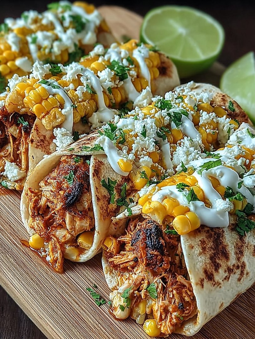 Schnelles mexikanisches Rezept für Hähnchen-Wraps mit Maiskolben – Sie werden es lieben! image 2