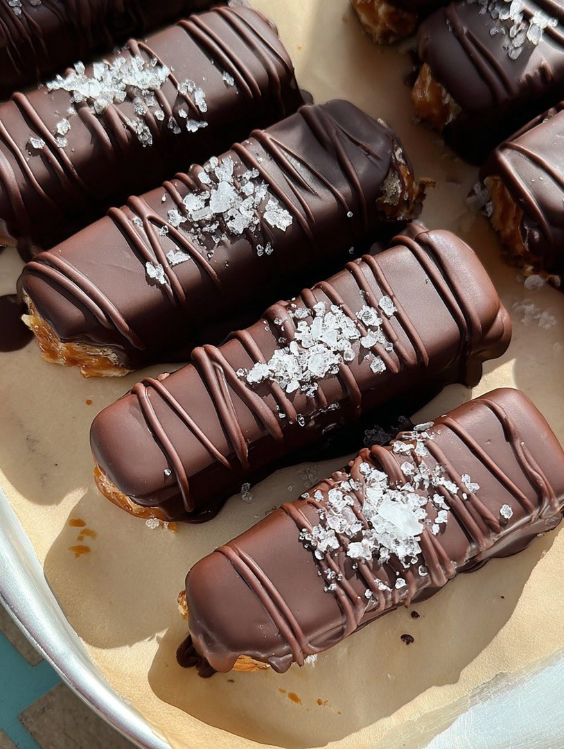 Selbstgemachte Protein-Snickers-Riegel image 2