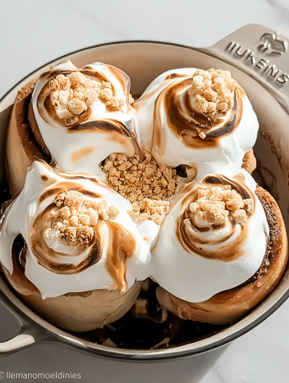 Zartschmelzende S'mores-Röllchen image 2