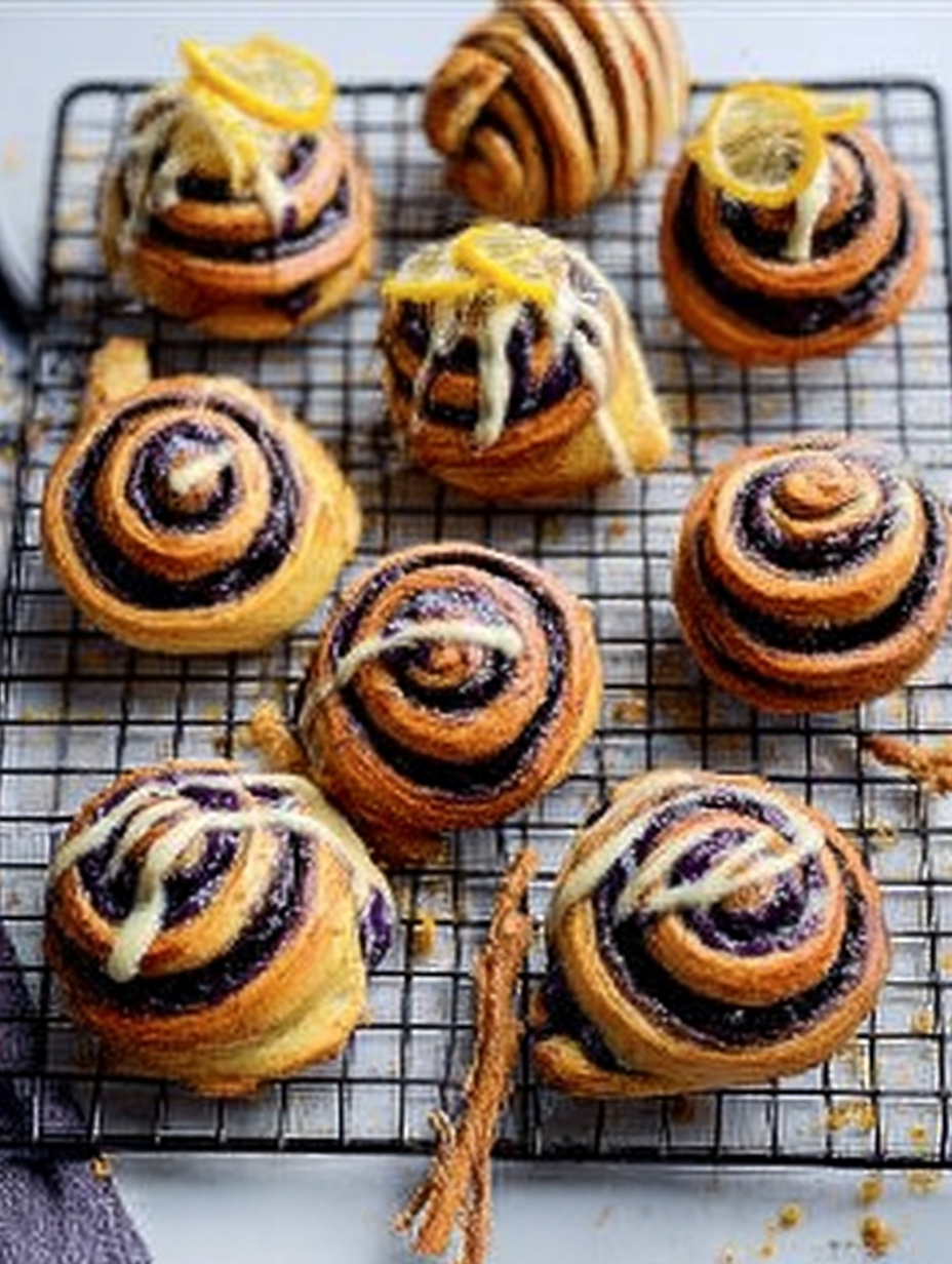 Zitronen-Blaubeer-Schnecken image 2