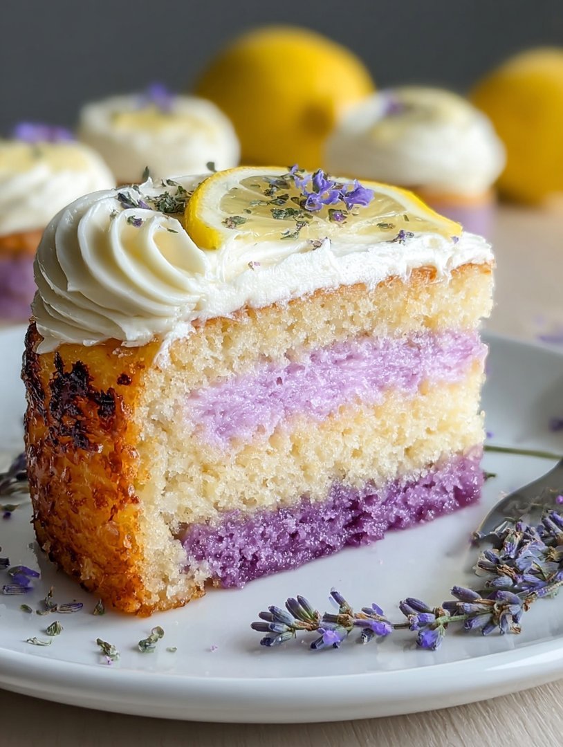 Zitronen-Lavendel-Kuchen image 2