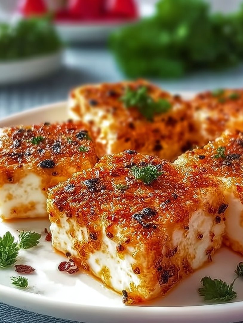 knusprigen Feta aus der Heißluftfritteuse image 2