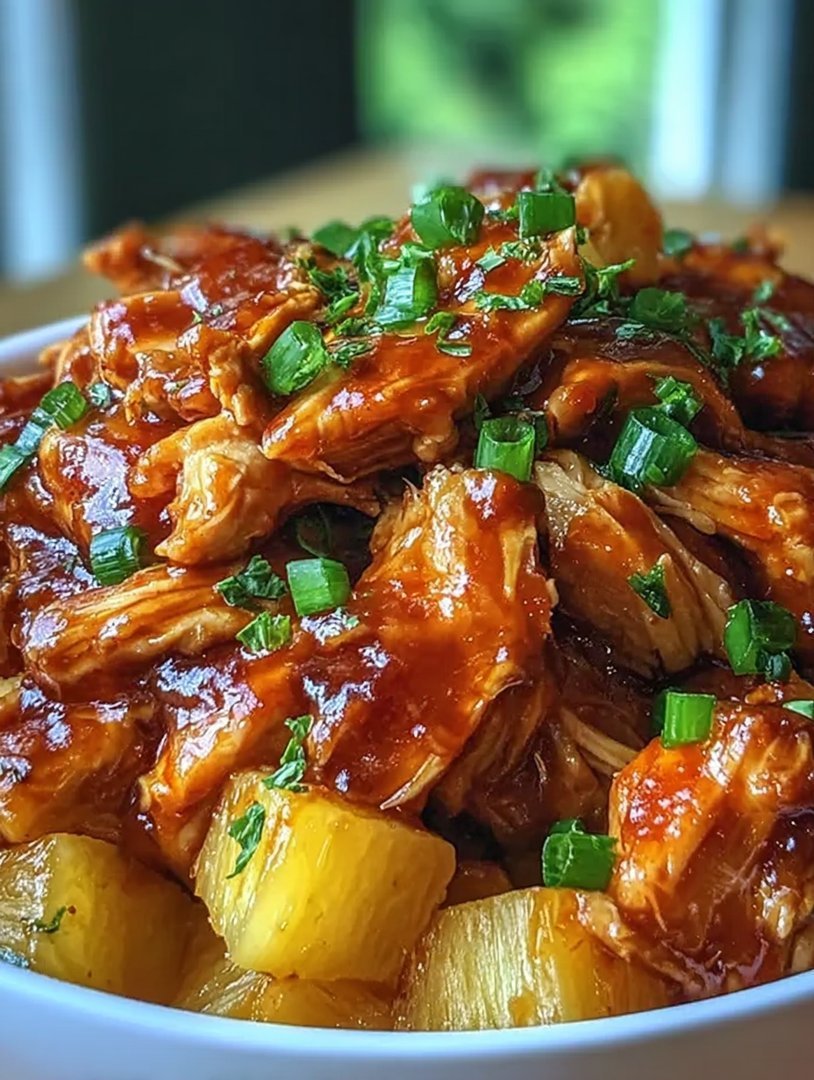 Ananas-BBQ-Hähnchen aus dem Schmortopf image 2