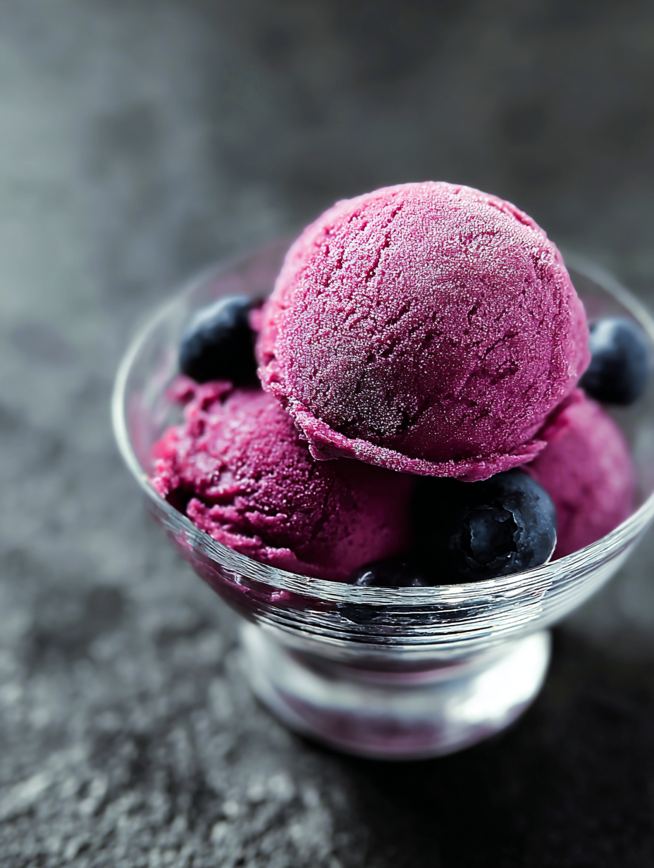 Blaubeersorbet image 2