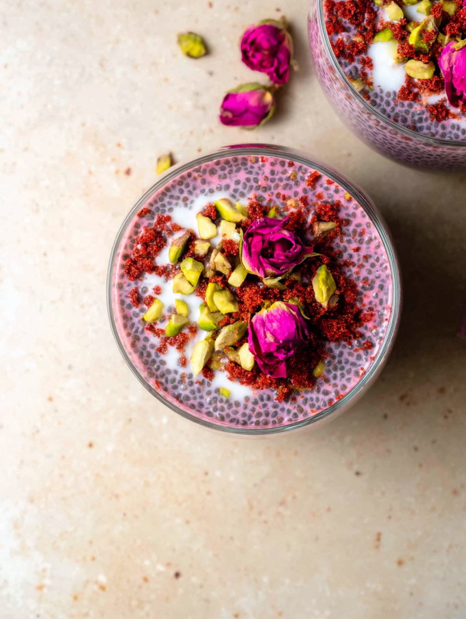 Chia-Pudding mit Rose und Kardamom image 2