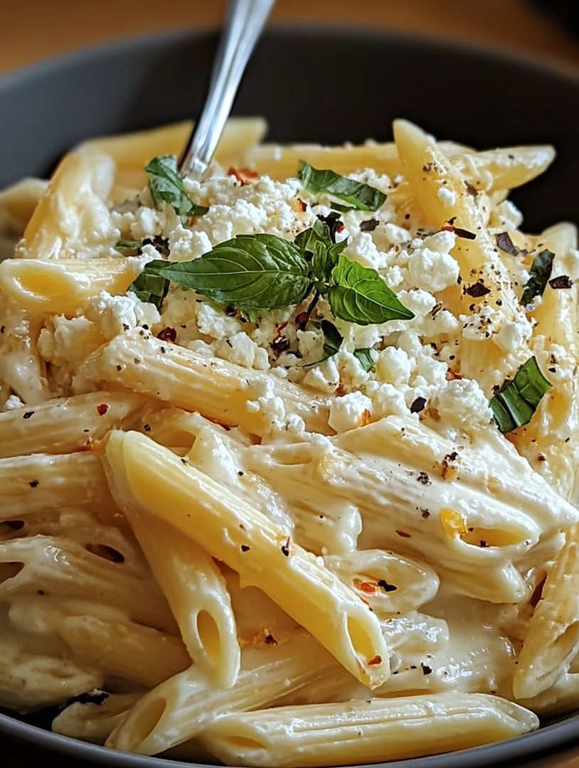 Cremige Zitronen-Feta-Pasta image 2