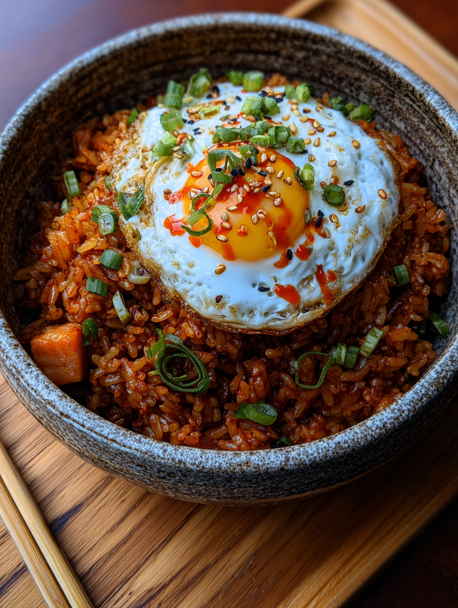 Gebratener Reis mit Gochujang-Ei image 2