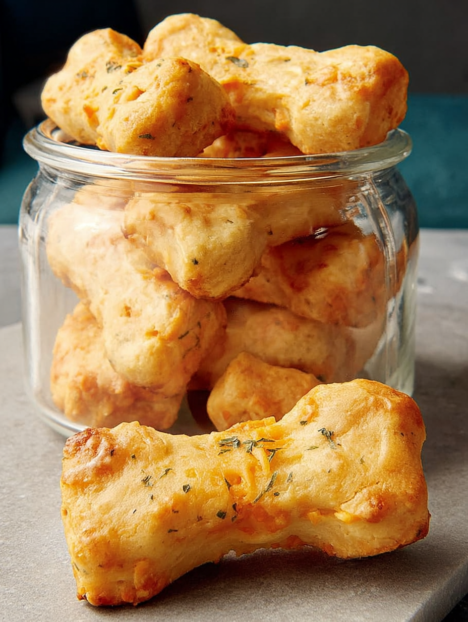 Käse-Kräuter-Backleckerlis für Hunde image 2