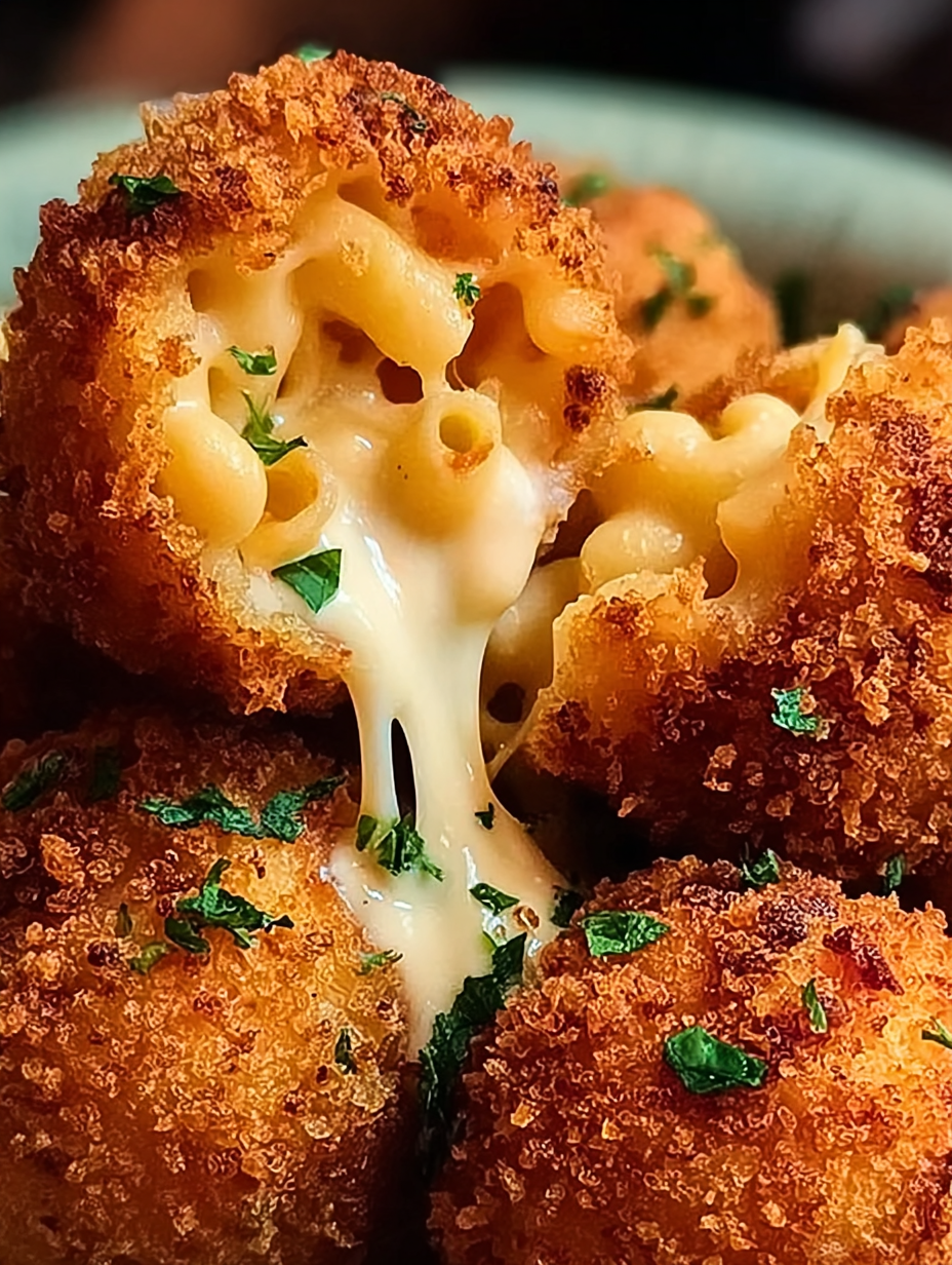 Knusprig frittierte Mac-and-Cheese-Bällchen image 2