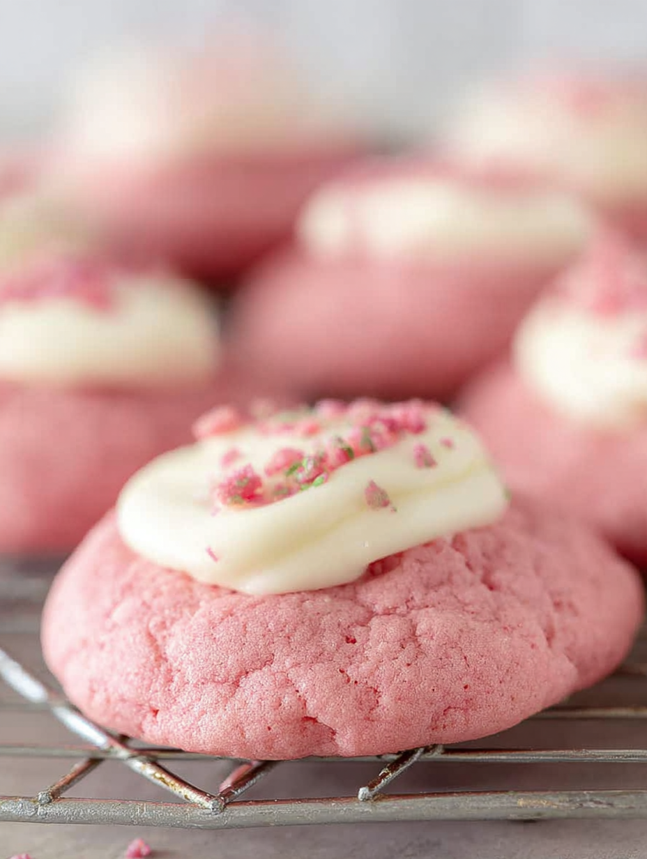 Nachgemachte rosa Samtkekse image 2