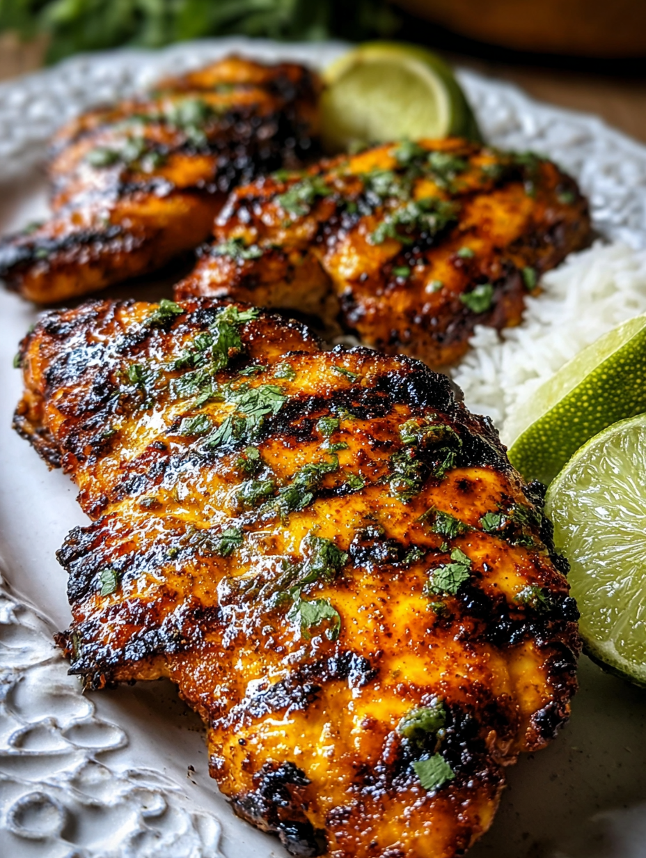 Saftiges, würziges gegrilltes kubanisches Hähnchen image 2