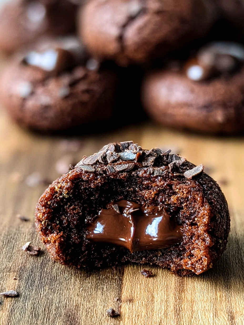 Schokoladen-Lava-Brownie-Kekse image 2