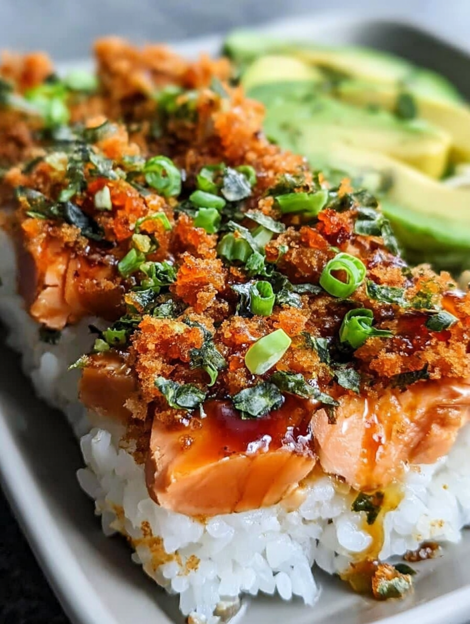 Teriyaki-Lachs-Sushi-Auflauf image 2