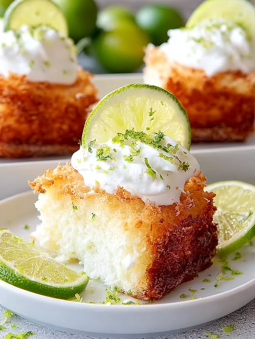 Best Key Lime Angel Food Cake image 2