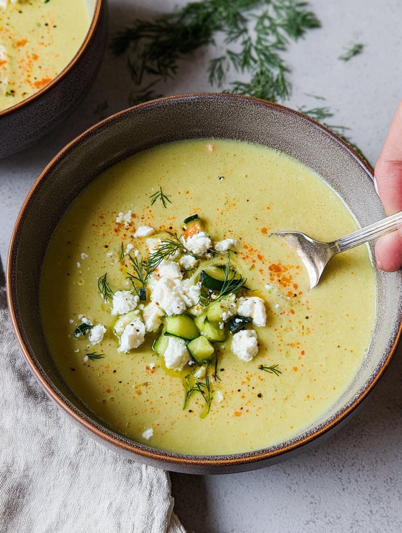 Geröstete Zucchinisuppe image 2