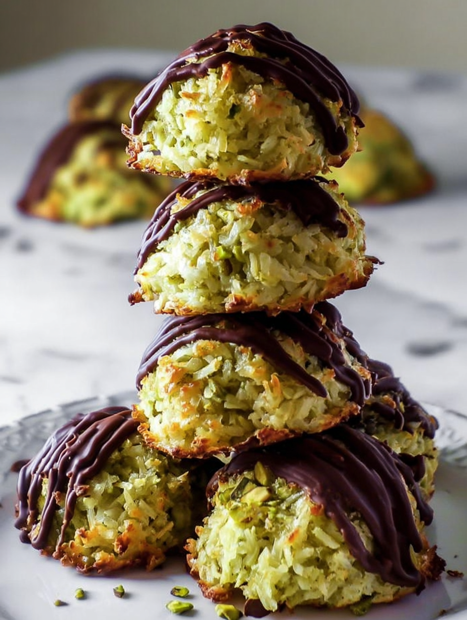 Pistazien-Kokos-Makronen image 2