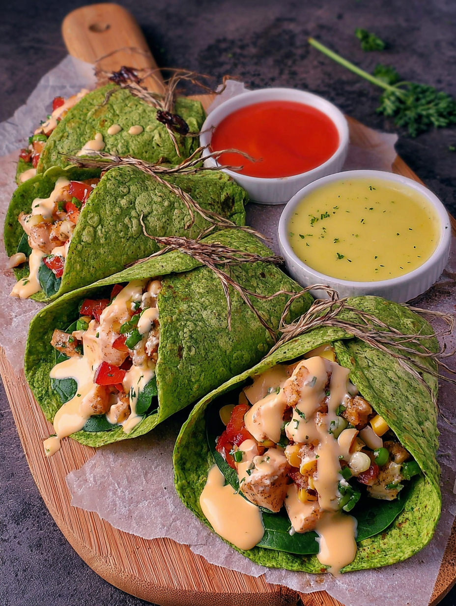 Spinat-Tortillas image 2