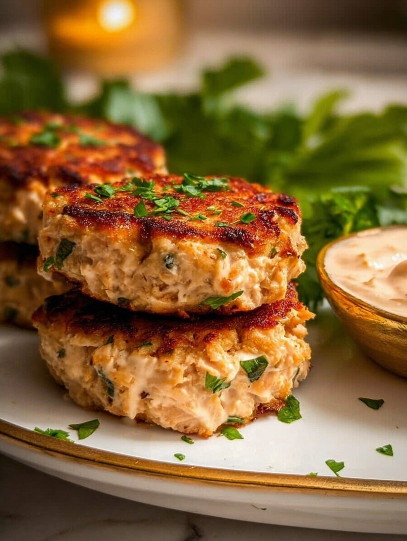 Thunfischfrikadellen mit Hüttenkäse image 2