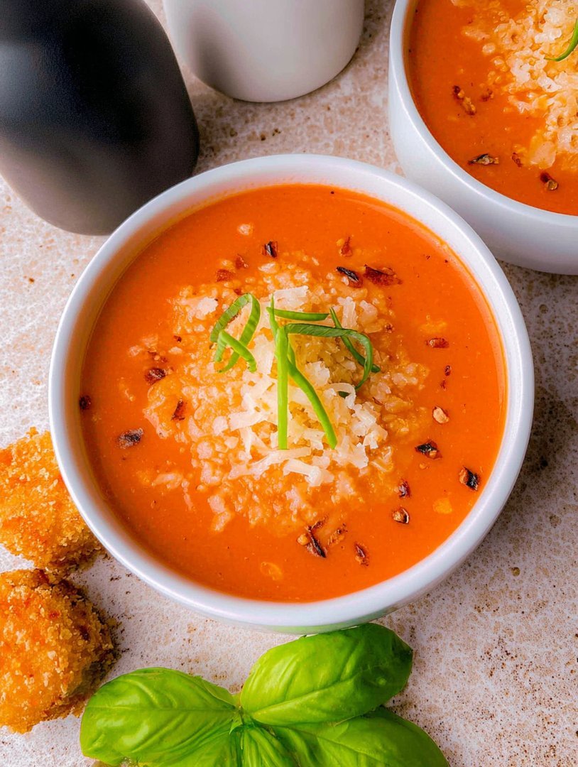 Tomatensuppe mit hohem Proteingehalt image 2